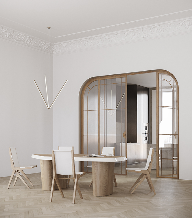 vacio_izqda Interior design dining room Lisbon | Katty Schiebeck